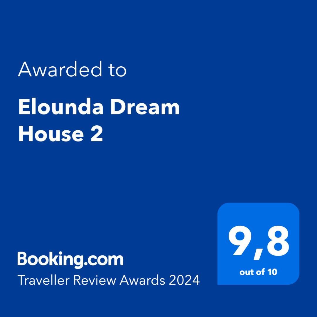 Elounda Dream House 2 Apartamento Exterior foto